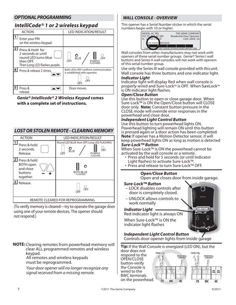 genie silentmax  manual troubleshooting wiring diagram  schematics