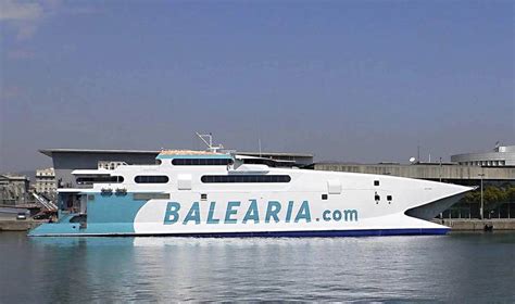 balearia repowers high speed ship jaume ii