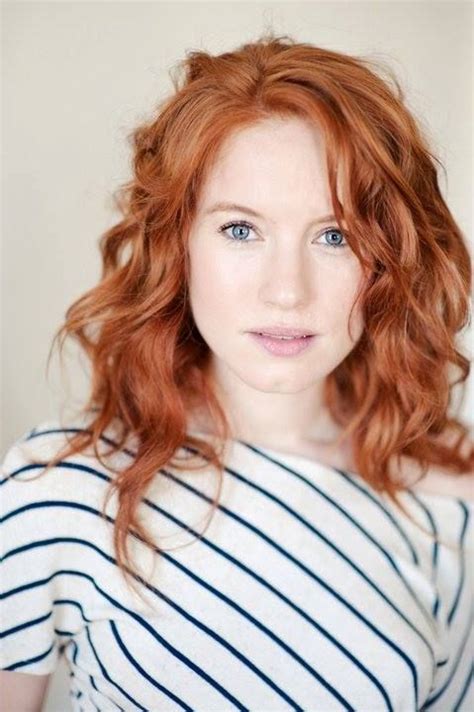 Maria Now Clavicut Stunning Redhead Red Hair Woman Natural Redhead
