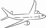 Airplane Simple Drawing Kids Clipartmag Pages Coloring Airplanes sketch template
