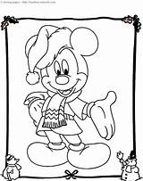 Mickey Coloring Mouse Christmas Pages Minnie Printable Drawing Kids Color Colouring Sheets Santa Miracle Timeless Merry Clipart Library Getdrawings Draw sketch template