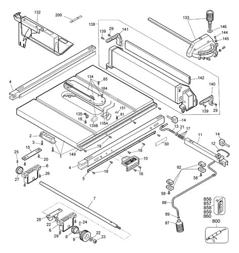 dewalt dw type  parts list dewalt dw type  repair parts oem parts  schematic diagram