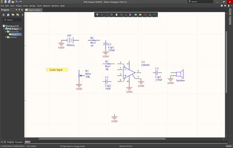 altium designer schematic capture