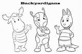 Backyardigans Coloring Pages Printable Gang Tasha Clipart Book Lofty Getcolorings Getdrawings Popular Xcolorings Library Coloringhome Comments Colorings sketch template