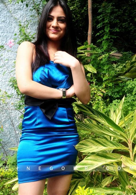 south indian actress aksha in blue dress hot pics indiaglitz