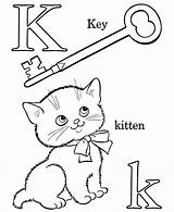 Coloring Pages Letter Letters Kitten Color Numbers Learning Abc Alphabet Objects Years Printable Print sketch template