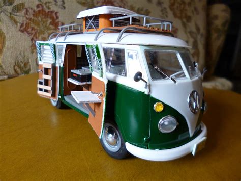 vw  van camper plastic model vehicle kit  scale  pictures  irkevlar