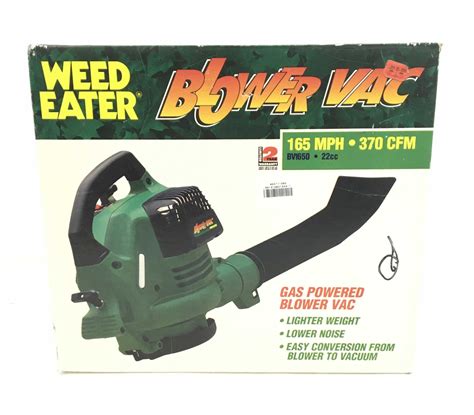 lot weedeater gas powered blower vac