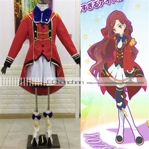Full Set Aikatsu Stars Kasumi Yozora Uniforms Cosplay Costume Custom