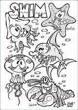 Coloring Life Pages Sea Printable Getcolorings Marine sketch template