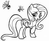 Fluttershy Kunjungi Pony Coloringpagesfortoddlers sketch template