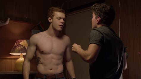 jeremy allen white cameron monaghan and ethan cutkosky on shameless 2018 ~ dc s men of the moment
