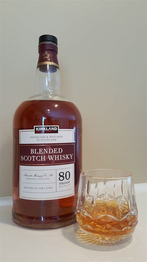 review kirkland blended scotch whisky  age stated  angelsportion