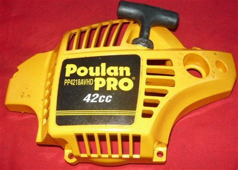 poulan pro ppavhd chainsaw complete starter recoil cover  pulle chainsawr