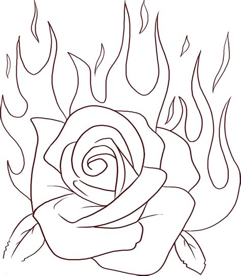 coloring pages  crosses  roses  getcoloringscom