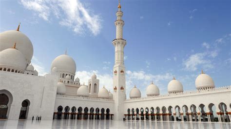 kostenlose foto gebäude anbetungsstätte moschee abu dhabi scheich zayed moschee