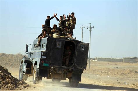 les forces irakiennes sont aux portes de mossoul