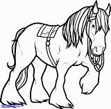 Horse Clydesdale Coloring Pages Friesian Shire Drawing Printable Horses Color Kids Getcolorings Clipartmag Rearing sketch template