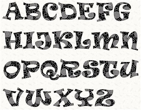 font alphabet letter templates images  printable large