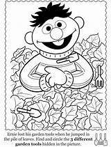 Coloring Ernie Sesame Cumple Dover Publications Inkspired Musings Inkspiredmusings Doverpublications sketch template