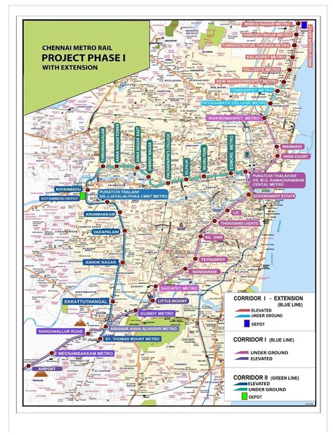 chennai metro route map timings fare  updates