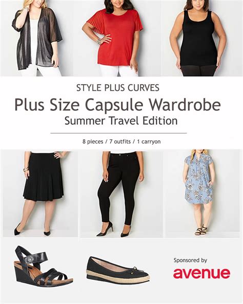 Plus Size Capsule Wardrobe Travel Edition – Sponsored By Avenue Plus