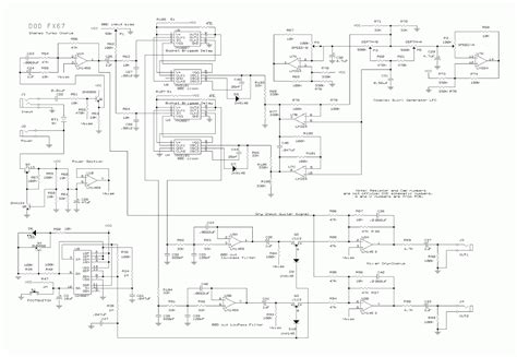 electronic dod fx stereo turbo chorus schematic