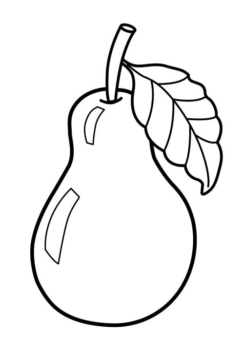 fruits coloring pages  preschoolers apple coloring pages vegetable