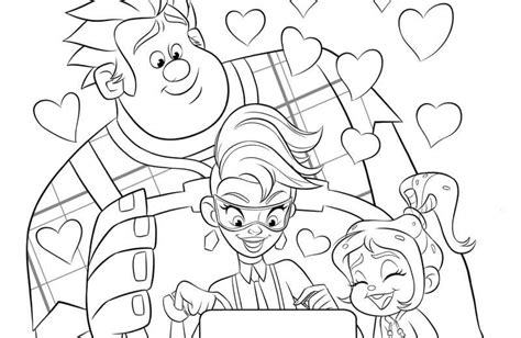 ralph breaks  internet coloring pages  activities  fairy