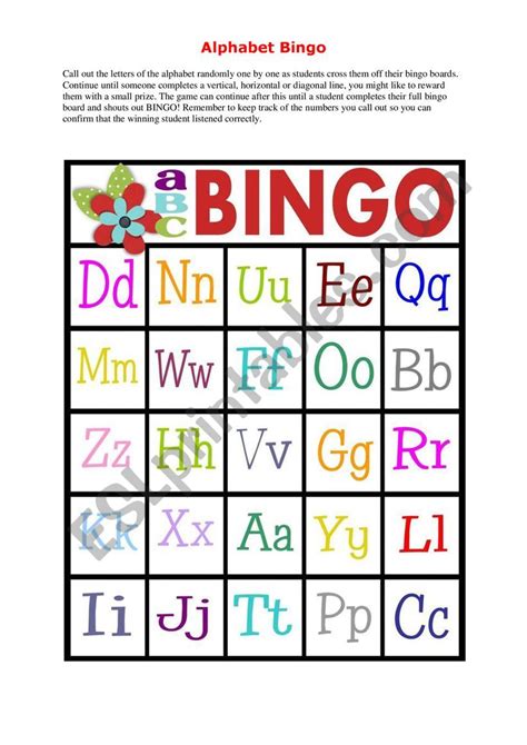 printable alphabet bingo printable bingo cards images   finder