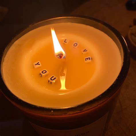 kaarsen maken met geheime boodschap