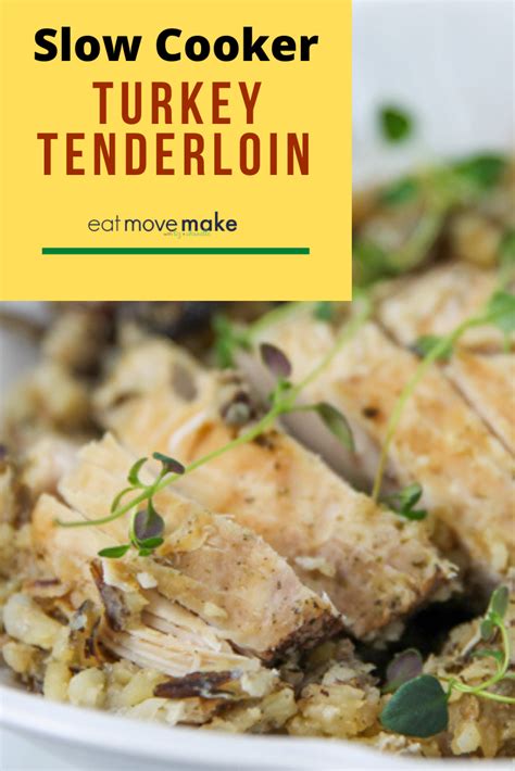 Easy Slow Cooker Turkey Tenderloin Recipe In 2020 Turkey Tenderloin