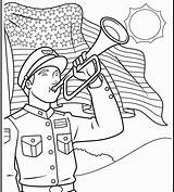 Memorial Coloring Pages Kids Crayola Bugler Happy Printables Adult Activities Printable Sheets Print Soldier Preschool Drawing Preschoolers Craft Flag Book sketch template