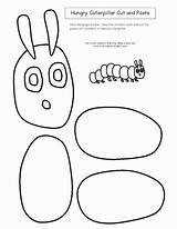 Coloring Caterpillar Hungry Very Pages Popular sketch template