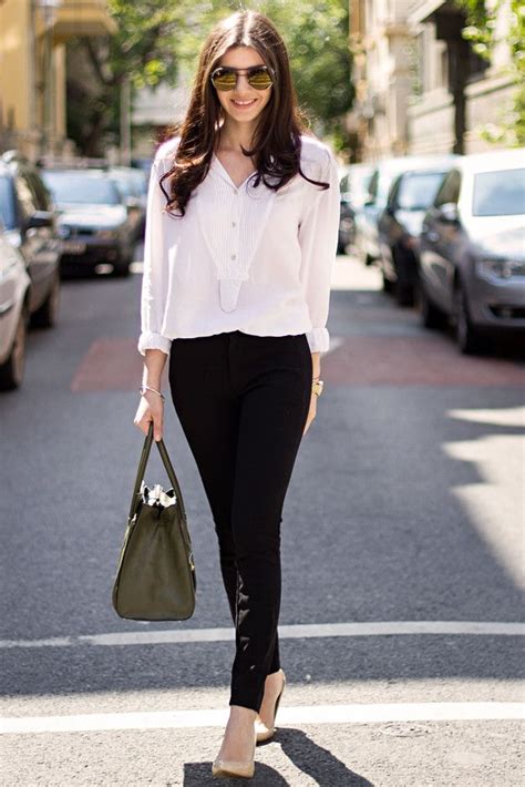 classy black and white outfit idea for work stylish work outfits classy work outfits fashion