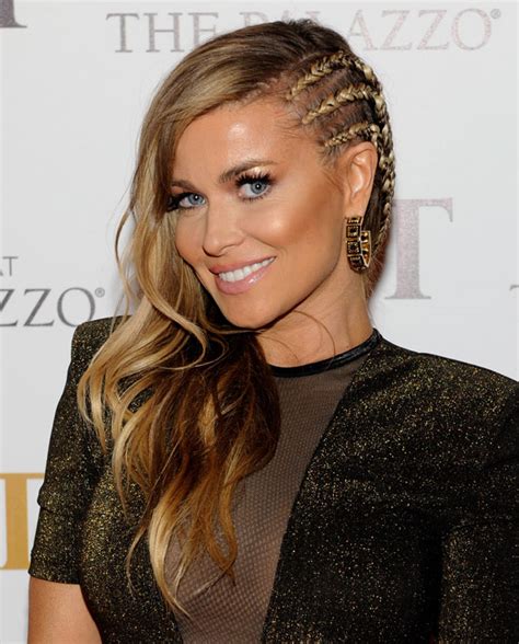 Carmen Electra’s New Year’s Eve Hair — Funky Side Cornrows