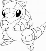 Coloring Squirtle Sandshrew Pages Lovely Getdrawings Getcolorings Color sketch template
