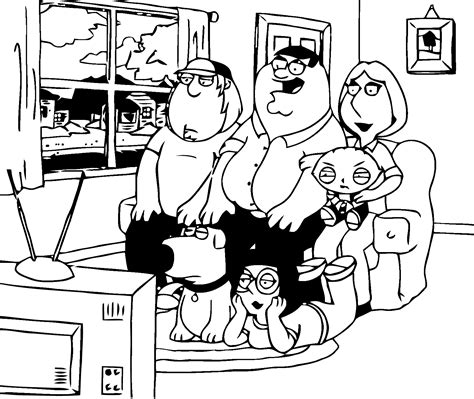 family guy coloring pages coloring pages  print