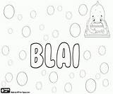 Coloring Name Pages Male Blai Catalan Boy Names sketch template