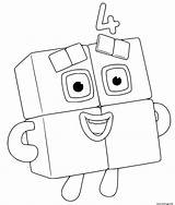 Coloriage Numberblocks Imprimer Dessin sketch template