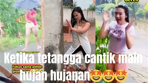 Ketika Tetangga Cantik Main Hujan Hujanan Awas Gagal Pokus Comedy