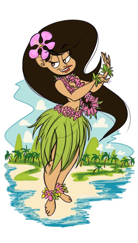 hula girl by jose miranda on deviantart