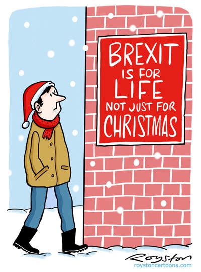 royston cartoons merry brexmas   trumpy  year