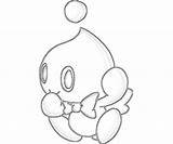 Sonic Chao Cheese Coloring Pages Generations Cartoon Another Printable sketch template