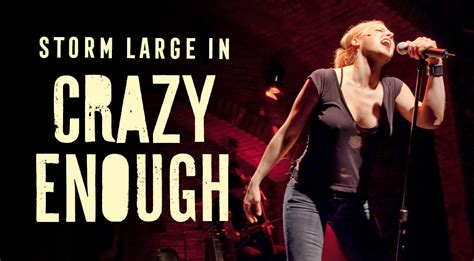 storm large in crazy enough portland center stage at the armory