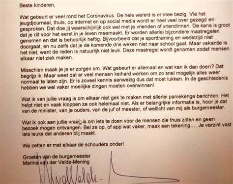 van de burgemeester aan de kinderen alles  kaag en braassem