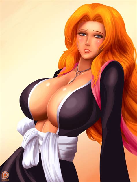 Rule 34 1girls Bleach Breasts Huge Breasts Matsumoto Rangiku Nipples
