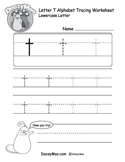 lowercase letter tracing worksheets  printables doozy moo