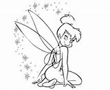 Tinkerbell Coloring Pages Kids Print sketch template