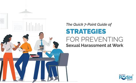 7 point guide for sexual harassment prevention at workplace